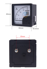 6L2 Series Pointer type Ammeter & Voltmeter & Mutual inductor 30A~1KA 150V~450V
