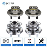 Front & Rear Wheel Hub Bearing For 2005-2009 Chrysler 300 Dodge Charger RWD Only KOEEP