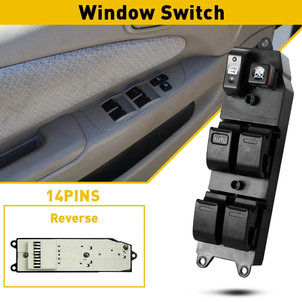 For 1997-2001 Toyota CAMRY Driver LH Side Electric Power Window Control Switch A 6B93BC-57