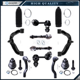 Front Upper Control Arm Ball Joint Tie Rods For 2005-2019 NISSAN FRONTIER XTERRA 6B93BC-57