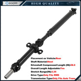 ECCPP Rear Driveshaft For Kia Sorento 2003-2006 936-211 RWD 6B93BC-57