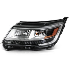 ECCPP Headlight For Ford Explorer 2.3L 3.5L 2016-2018 Driver Left Side Black ECCPP