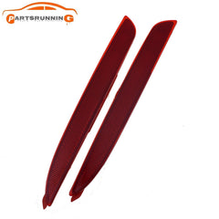 Set of 2 Rear Left & Right Bumper Reflector For Mazda 3 M3 Sedan Hatchback 09-13 6B93BC-57