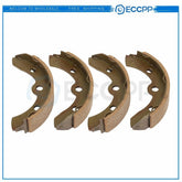 4 pcs Fits Club Car Golf Cart 1981-1994 Rear Brake Shoe 101146302 6B93BC-57