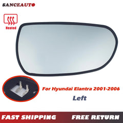 Left Side Rearview Mirror Glass for Hyundai Elantra 2001-2006 Kia Spectra 03-04 6B93BC-57