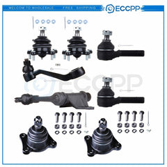 For Toyota 4Runner & Pickup Suspension 8x Front Ball Joints Tie Rods Pitman Arm 6B93BC-57