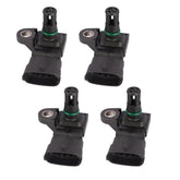 4PCS Manifold Pressure MAP Sensor for Dodge Challenger Charger 18-23 53010887AA 6B93BC-57