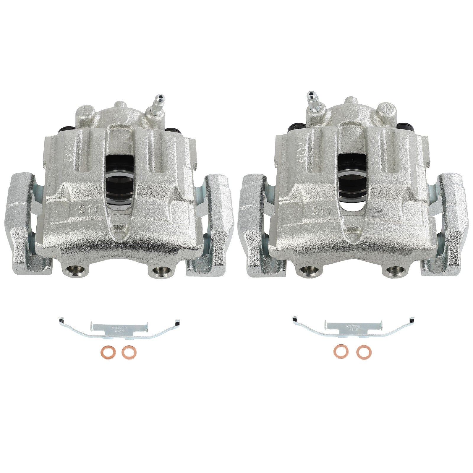 Rear Left Right Brake Calipers 2Pcs For 2006-2011 BMW 323i 2006 BMW 325i 6B93BC-57