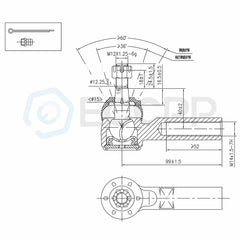 1991-2002 Fits Saturn SL1 SL2 4Pcs Front Lower Control Arms Outer Tie Rods Part 6B93BC-57