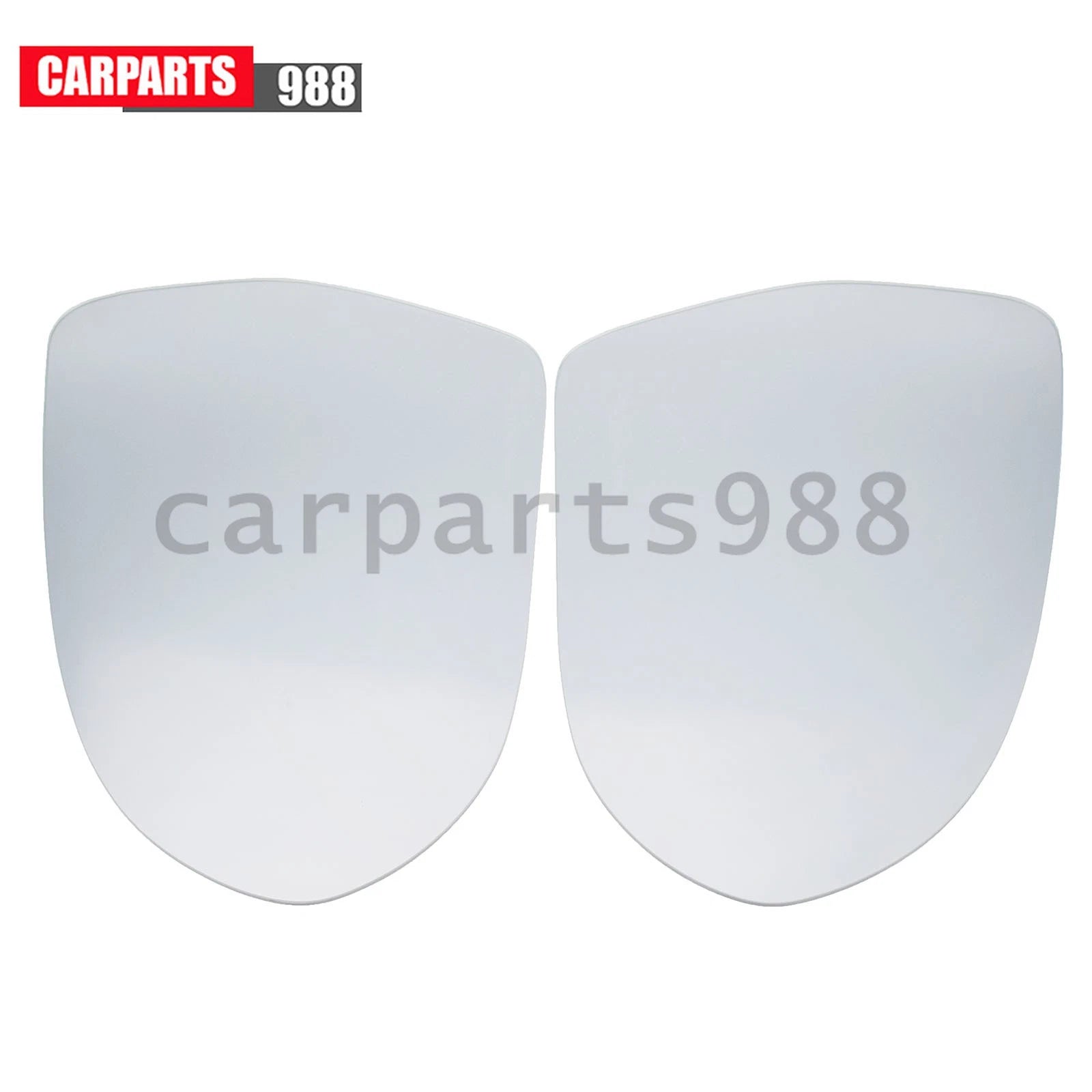2Pcs Left Right Rearview Heated Mirror Glass for Kia Niro 2016-2021 87611-G5030 6B93BC-57