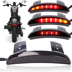 LED Turn Signal Brake Tail Lights For Harley Davidson Softail Slim FLS 2012-2018