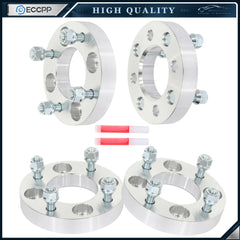 4 Pcs 1" Wheel Adapters 12x1.5 For Honda Suzuki 4/110 to Arctic Cat 4/115 Wheels 6B93BC-57