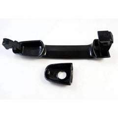 FOR Toyota Pontiac Outside Exterior Door Handle With Keyhole Front Smooth Black 6B93BC-57