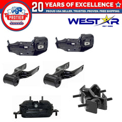 Enigne Motor & Trans Mount Set 6PCS Compatible for 1997 - 2005 Buick Century 6B93BC-57