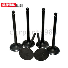 6Pcs Intake Valves For Hyundai Santa Fe Sonata Tiburon 2.5 2.7L 22211-37201 6B93BC-57