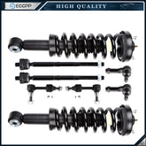 Front Struts Coil Spring Tierod Sway Bar Kit Fit 2004 2005 for Ford F-150 2WD KOEEP