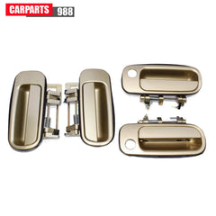 Exterior Door Handle Gold Front / Rear Left / Right For Toyota Camry 1992-1996 6B93BC-57