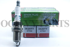 4 Pack 4702 IK20TT Top Quality For Denso Upgraded Spark Plugs Iridium TT Preset