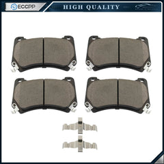 4PCS Front Ceramic Brake Pads For Hyundal 2011 Equus 2009 - 2011 Genesis