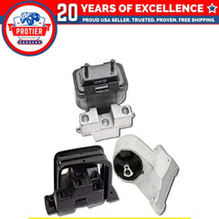 Fits 2001-2006 Chrysler Sebring Except Coupe 2.4L 2.7L Motor & Trans Mount 3pc 6B93BC-57