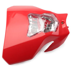 Headlight Projector Red Fairing Replacement For Honda CRF450L CRF450RX 2019 2020