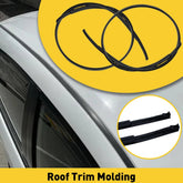 2pcs For TOYOTA 06-16 HATCHBACK YARIS RH + LH ROOF DRIP SIDE FINISH MOULDING SET 6B93BC-57
