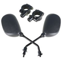 ATV Rear View Side Mirrors Fit Polaris Sportsman 400 450 500 550 570 Yamaha FZ1