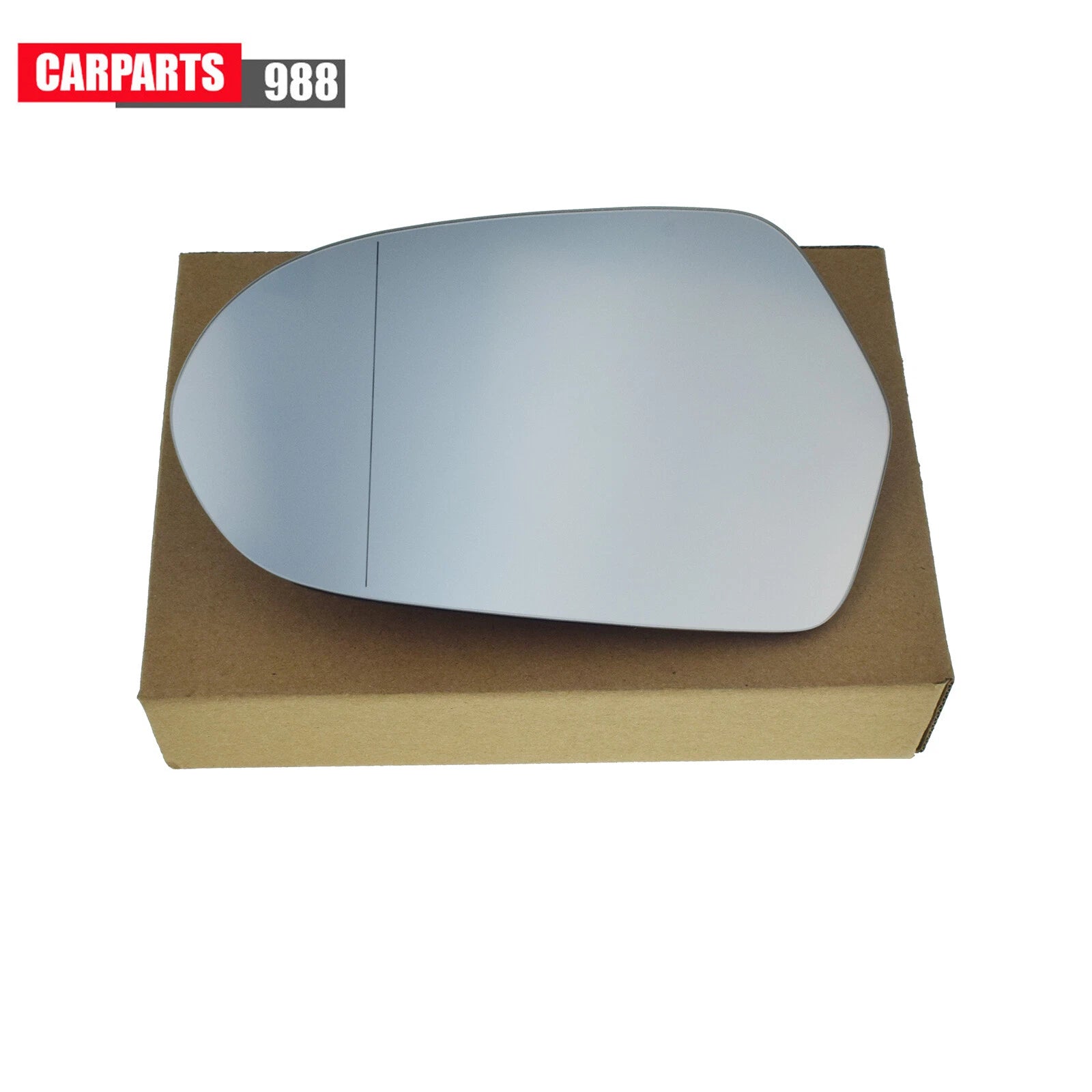 Heated Rearview Mirror Glass Left LH Side For Audi A6 C7 C7.5 S6 4G 2012-2018 6B93BC-57
