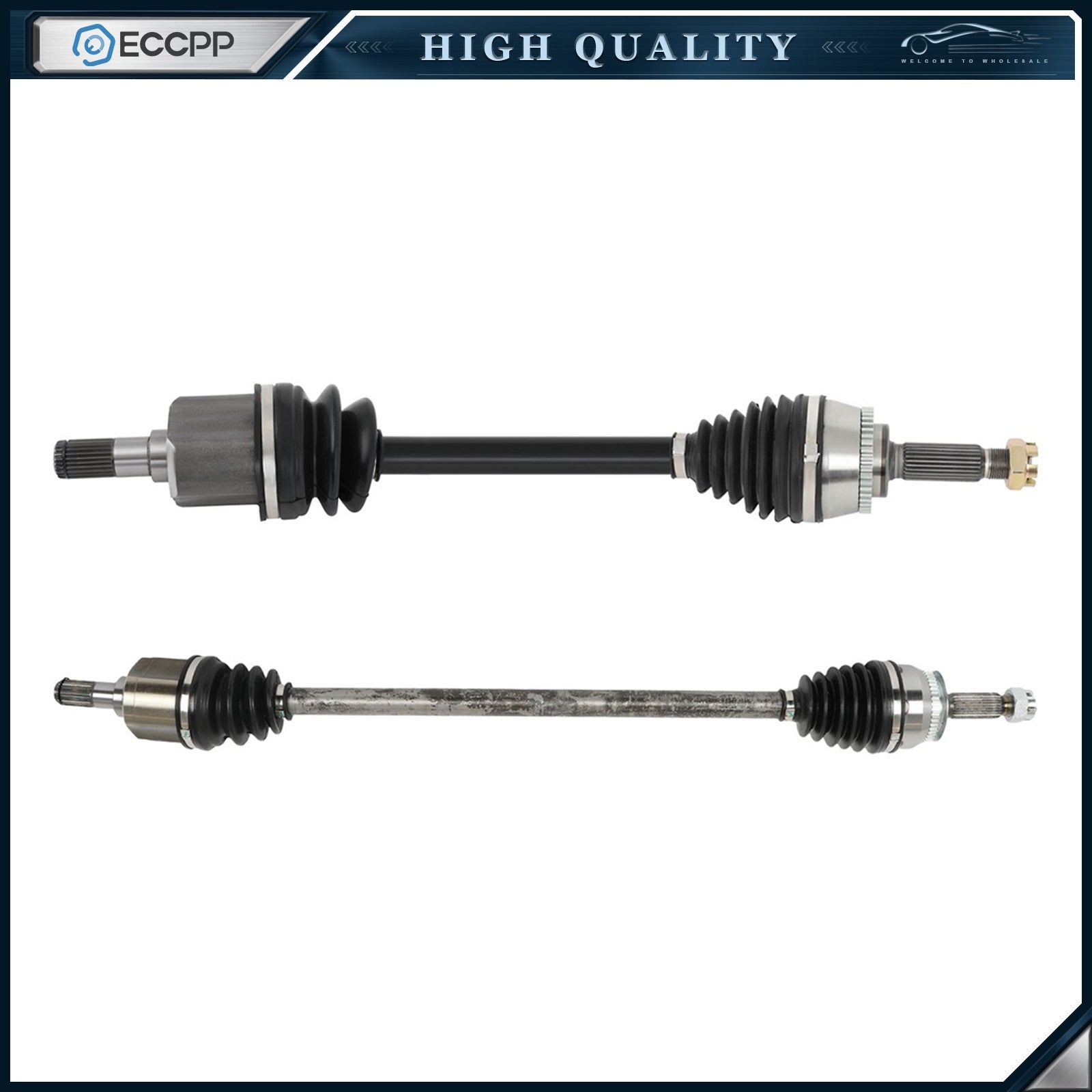 2pcs for Kia for Spectra5 2005-2006 2.0L Automatic Front Left & Right CV Axles 6B93BC-57