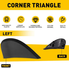 FOR 2009-2020 DODGE JOURNEY LEFT DRIVER SIDE FLAG MIRROR MOULDING TRIM ABS EOA 6B93BC-57