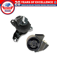 Fits 2005-2010 Hyundai Tucson/Kia Sportage 2.0L Front RT & Rear Motor Mount 2pc 6B93BC-57