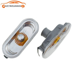 7H0949117 Pair LED Side Marker Turn Signal Lights for VW Amarok 2012-2017 6B93BC-57
