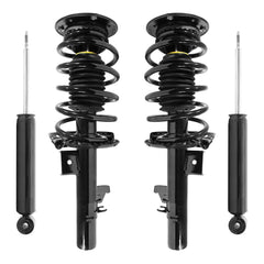 Front & Rear Complete Strut Assembly Shock Kit for 2007-2013 Volvo S80 6B93BC-57