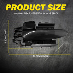 Front Black Interior Inside Door Handle Driver Left LH For 2001-2006 Elantra EOA 6B93BC-57