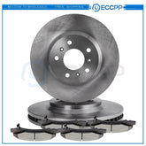 Front Brake Pads And Rotors For 2012-13 Chevrolet Impala 06-11 Chevrolet Impala