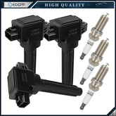 3 For 1.2L L3 Mitsubishi Mirage 2014 2015 2016 17 18 Ignition Coil Spark Plugs 6B93BC-57