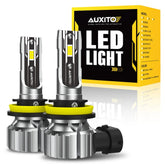 H11 CSP LED Headlight Kit High Low Beam Bulb Super Bright 6500K White 20000LM EA 6B93BC-57