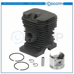 37mm Cylinder Head Piston Kit For Stihl 017 MS170 Pin Ring Circlips 6B93BC-57