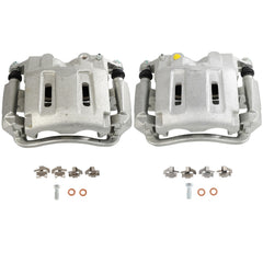 Front Brake Calipers 2Pcs Set For 2011 Ford F-450 Super Duty 18B4997 18B4996 6B93BC-57
