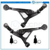 4Pc Front Lower Control Arms Upper Ball Joints For 2001-2006 Sebring Stratus 6B93BC-57