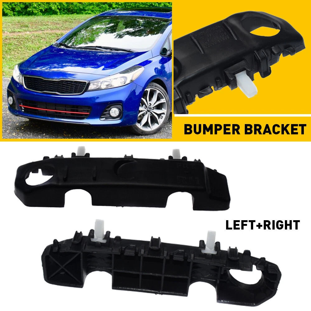 2pcs Bumper Bracket For 2014-18 Kia Forte Forte5 Forte Koup Cover Reinforcement 6B93BC-57