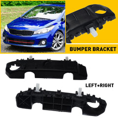 2pcs Bumper Bracket For 2014-18 Kia Forte Forte5 Forte Koup Cover Reinforcement 6B93BC-57