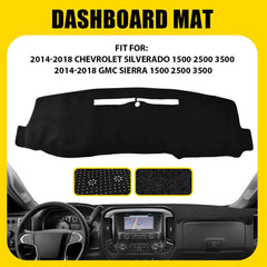 Dash Cover For 2014-2018 Chevy Chevrolet Silverado/GMC Sierra 1500 2500 3500 EOA 6B93BC-57