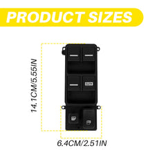 For 2005-2010 Honda Odyssey Driver Power Master Window Control Door Lock Switch 6B93BC-57