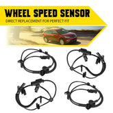 4x Front Rear ABS Wheel Speed Sensor for 2009-17 Chevy Traverse Buick Enclave EA 6B93BC-57