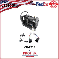 Air Ride Suspension Compressor with Dryer for Escalade Avalanche Suburban Tahoe 6B93BC-57