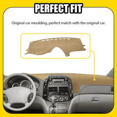 Dash Cover for Toyota Sienna 2004 2005 2006 2007-2010 Dashboard Cover Mat Beige 6B93BC-57