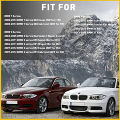 For BMW E60 E82 E90 E83 E92 E46 LED Marker Side Turn Signal Lights Dynamic Smoke 6B93BC-57