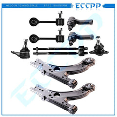 10pcs Front Control Arms Tie Rod Ends For Volkswagen Golf Jetta Beetle 1998-2005 KOEEP