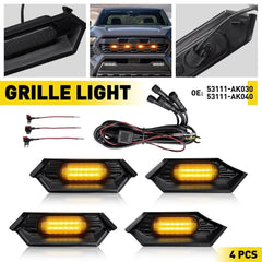4x Front Bumper Amber Fog Lamp For 2024-2025 Tacoma TR D Sport / TR D Off-Road A 6B93BC-57